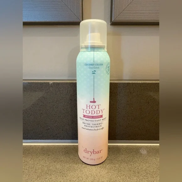 Drybar Hot Toddy Heat Protectant Mist Limited Edition Coconut Coco Colada 4.6oz - Picture 2 of 3